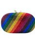 Olga Berg Multi Color Clutch One size - photo 1