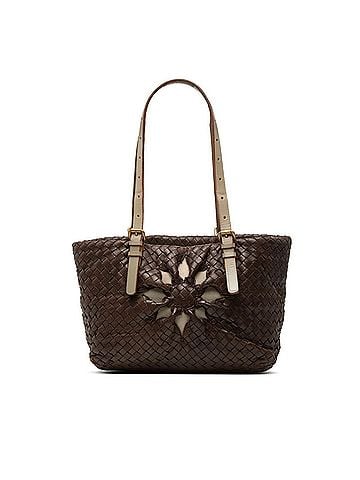 Bottega Veneta Bottega Veneta Intrecciato Marchese Tote Bag Shoulder Brown Leather Women's BOTTEGAVENETA (view 1)