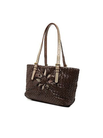 Bottega Veneta Bottega Veneta Intrecciato Marchese Tote Bag Shoulder Brown Leather Women's BOTTEGAVENETA (view 2)