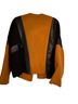 DKNY Black Brown Orange Jacket Size M - photo 2