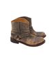 BED|STU 100% Leather Solid Brown Ankle Boots Size 9 - photo 1