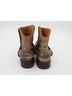 BED|STU 100% Leather Solid Brown Ankle Boots Size 9 - photo 3
