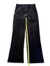 Lyssé Black Velour Pants Size S - photo 2