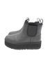 Ugg 100% Leather Solid Black Boots Size 11 - photo 2