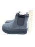 Ugg 100% Leather Solid Black Boots Size 11 - photo 5