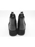 Ugg 100% Leather Solid Black Boots Size 11 - photo 3