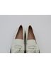 Stuart Weitzman 100% Patent Leather Solid White Flats Size 9 1/2 - photo 5
