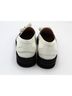 Stuart Weitzman 100% Patent Leather Solid White Flats Size 9 1/2 - photo 12