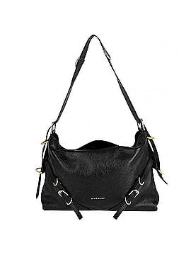 Givenchy Givenchy Women's Voyeux Medium Shoulder Bag, Handbag, Crossbody Leather, Black, Gold Hardware (view 1)