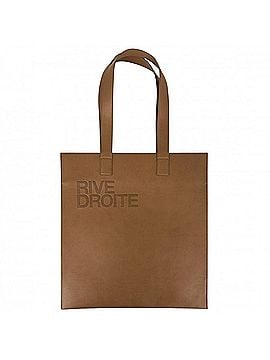 Saint Laurent Saint Laurent Tote Bag for Women, RIVE DROITE Handbag, SAINT LAURENT PARIS 736264, Leather, Brown (view 1)
