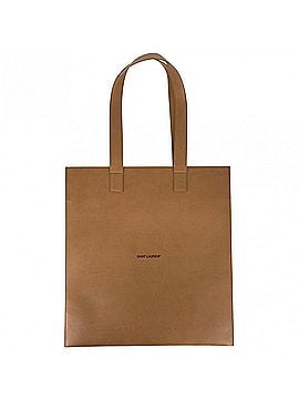 Saint Laurent Saint Laurent Tote Bag for Women, RIVE DROITE Handbag, SAINT LAURENT PARIS 736264, Leather, Brown (view 2)