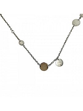 Hermès Hermes Women's Necklace, Sellier Confetti 80 Long Jewelry Accessory, Au750, 18K Pink Gold, HERMES, Sterling Silver 925, Approx. 24.0g (view 2)