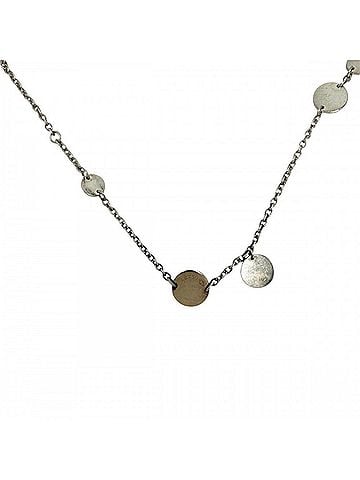 Hermès Hermes Women's Necklace, Sellier Confetti 80 Long Jewelry Accessory, Au750, 18K Pink Gold, HERMES, Sterling Silver 925, Approx. 24.0g (view 2)