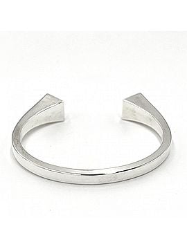 Hermès Hermes Clou de Forge Bangle for Women, LG Size, Sterling Silver 925, Approx. 47.0g (view 2)