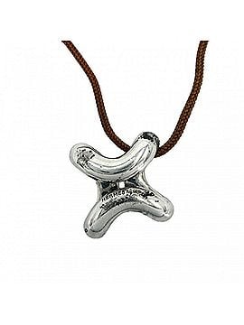 Hermès Hermes Lima Pendant Necklace for Women, Jewelry Accessory, 925 Sterling Silver, Approx. 14.1g (view 2)