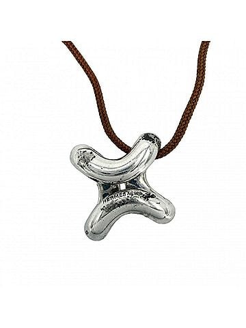 Hermès Hermes Lima Pendant Necklace for Women, Jewelry Accessory, 925 Sterling Silver, Approx. 14.1g (view 2)