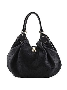 Louis Vuitton Louis Vuitton Mahina L Tote Bag M95765 Monogram Noir 2011 Black TJ2131 A4 Flap Women's (view 1)