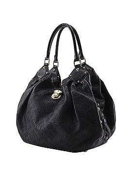 Louis Vuitton Louis Vuitton Mahina L Tote Bag M95765 Monogram Noir 2011 Black TJ2131 A4 Flap Women's (view 2)