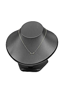 Tiffany & Co. Tiffany &amp; Co. T Smile Mini Necklace, 18K Yellow Gold, approx. 2.28g. (view 2)