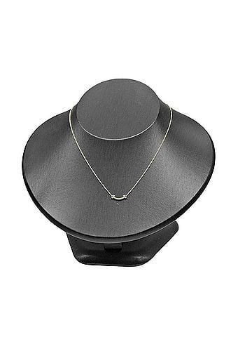 Tiffany & Co. Tiffany &amp; Co. T Smile Mini Necklace, 18K Yellow Gold, approx. 2.28g. (view 2)