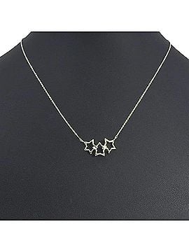 Tiffany & Co. Tiffany &amp; Co. Triple Star Necklace, Sterling Silver 925, Approx. 2.4g, Women's. (view 2)