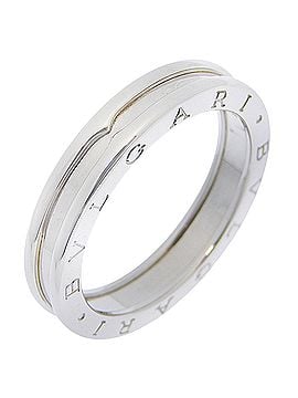 Bvlgari Bulgari BVLGARI Bzero1 Ring, 18K White Gold, Approx. 8.2g, Unisex. (view 1)