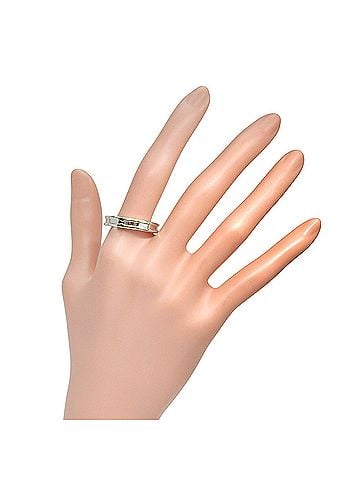 Bvlgari Bulgari BVLGARI Bzero1 Ring, 18K White Gold, Approx. 8.2g, Unisex. (view 2)