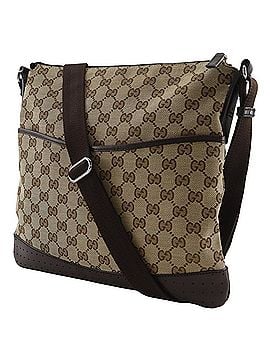 Gucci Gucci GUCCI Shoulder Bag 145857 GG Canvas Brown A5 Unisex (view 2)