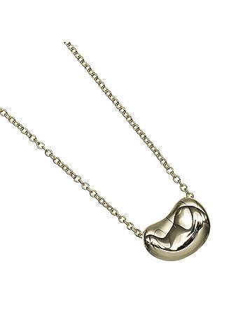 Tiffany & Co. Tiffany Bean Necklace, 18K Yellow Gold, Approx. 2.87g, TIFFANY&amp;Co. (view 1)