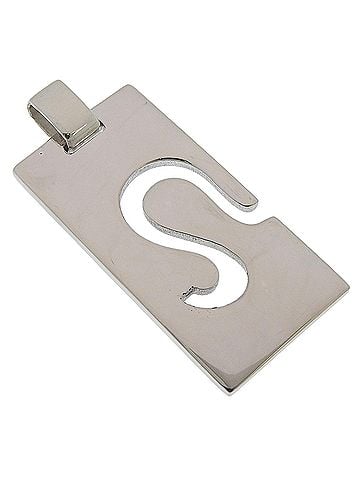 Gucci Gucci pendant top, sterling silver (925), approximately 12.5g, women's. (view 1)
