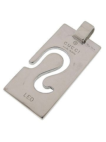 Gucci Gucci pendant top, sterling silver (925), approximately 12.5g, women's. (view 2)