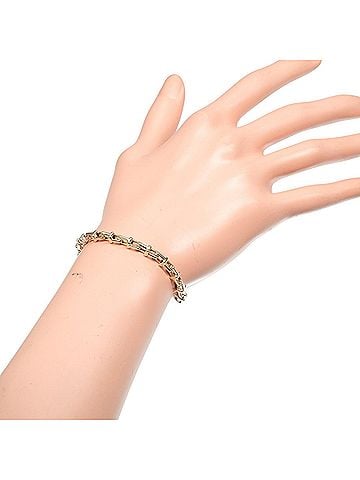 Tiffany & Co. Tiffany &amp; Co. T Narrow Bracelet, 18K Pink Gold, Approx. 11.7g. (view 2)