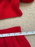 Rina Rossi Solid Red Silk Pants Size S - photo 9