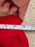 Rina Rossi Solid Red Silk Pants Size S - photo 6