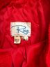 Rina Rossi Solid Red Silk Pants Size S - photo 3
