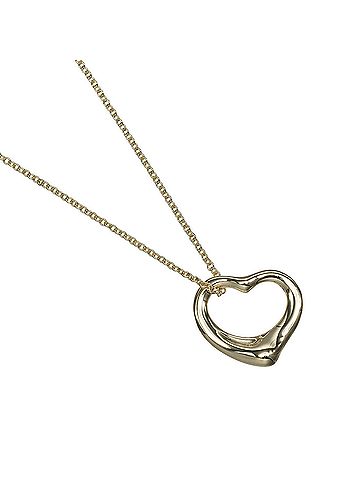 Tiffany & Co. Tiffany &amp; Co. Open Heart Necklace, 18K Yellow Gold, approx. 4.2g. (view 1)