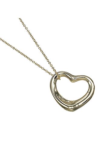Tiffany & Co. Tiffany &amp; Co. Open Heart Necklace, 22mm model, 18K Yellow Gold, approx. 7.14g. (view 1)