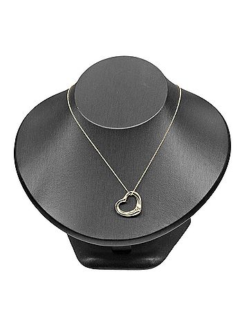 Tiffany & Co. Tiffany &amp; Co. Open Heart Necklace, 22mm model, 18K Yellow Gold, approx. 7.14g. (view 2)