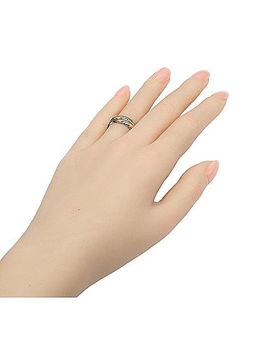 Cartier Cartier Trinity Ring, 3.4mm Band, 18K Gold (YG, PG, WG), Approx. 6.1g (view 2)