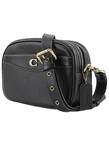 Coach Coach CC386 Leather Black Camera Bag Shoulder for Women (view 2)