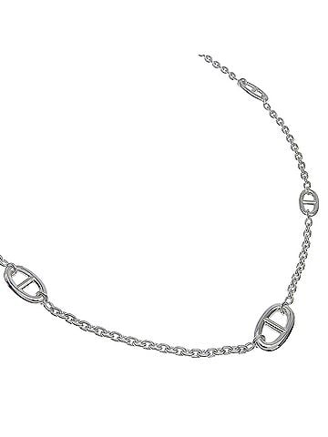 Hermès Hermes Farandole Chaine d'Ancre Necklace, Long, 80cm, Sterling Silver 925, Approx. 69.7g, Unisex (view 1)
