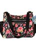 Lily Bloom 100% Recycled Plastic Floral Multi Color Shoulder Bag One size - photo 1