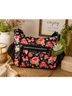 Lily Bloom 100% Recycled Plastic Floral Multi Color Shoulder Bag One size - photo 3