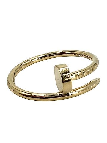 Cartier Cartier Juste un Clou Ring for Women, Nail Design, Au750 18K Yellow Gold, Approx. 3.5g (view 1)