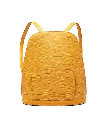 Louis Vuitton Louis Vuitton Epi Cobelin Backpack M52299 Tassili Yellow Leather Women's LOUIS VUITTON (view 1)
