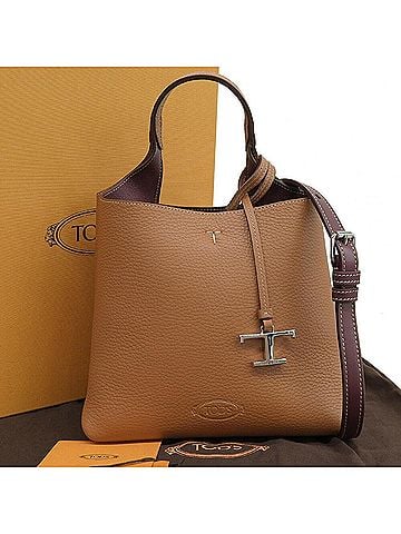 Tod's Tod's T-Timeless Mini XBWAPAA9100QNK9P13 Handbag, Leather, Brown (view 1)