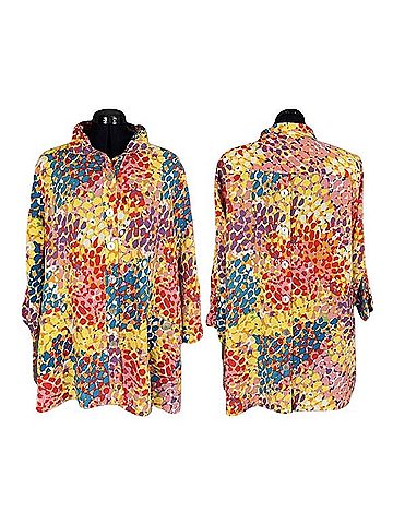 John Mark 3/4 Sleeve Button-Down Shirt (view 1)