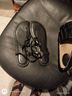 MK Solo 100% Leather Black Sandals Size 7 - photo 3