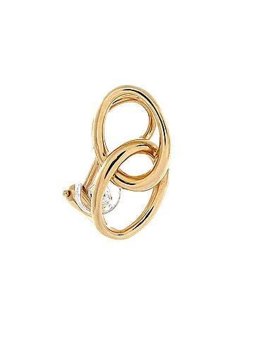 Tiffany & Co. Elsa Peretti Double Loop Earrings 18K Yellow Gold (view 2)