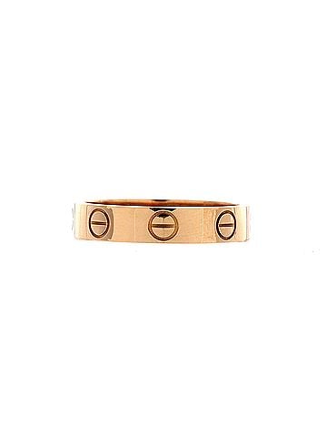 Cartier Love Wedding Band Ring 18K Rose Gold (view 1)